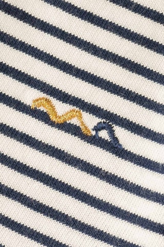 Vestido - Blanco y azul