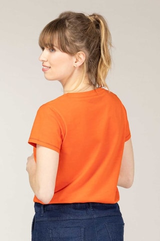 Camiseta - Rojo y naranja