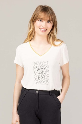 Camiseta - Blanco y negro