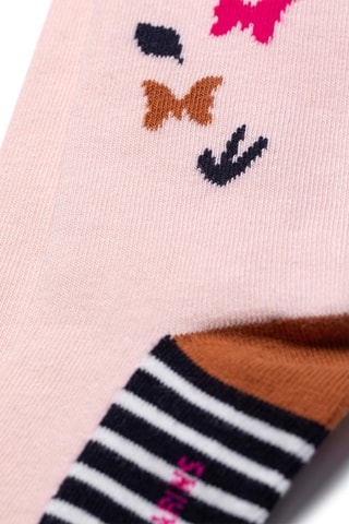 Leotardos Banoa - Negro, rojo y rosa