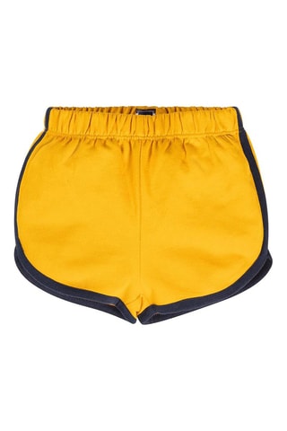 Camiseta y short Lioril - Blanco y amarillo