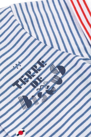 Mono Bombi - Blanco, rojo y azul