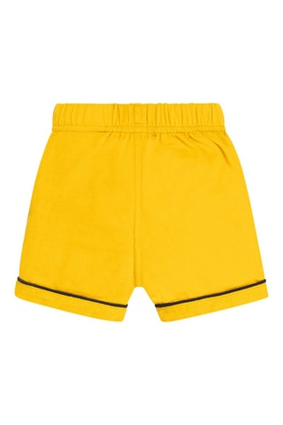 Camiseta y short Rapla - Azul y amarillo