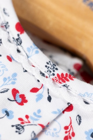 Tuniek - Wit - Wit, rood en blauw