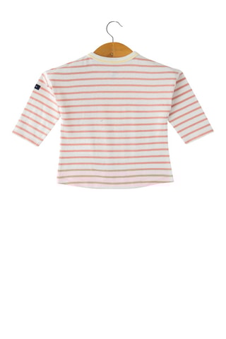 T-shirt - Wit - Rood, geel en wit