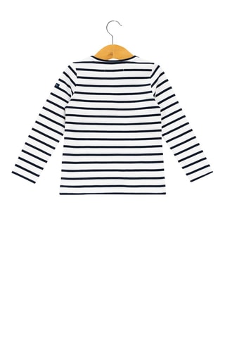 T-shirt - Wit - Wit en zwart