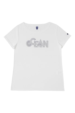 Camiseta Aubiny - Negro y blanco