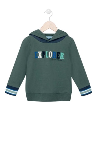 Sudadera con capucha - Verde