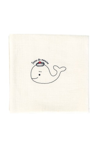 2 babydoeken - Wit en Roze - Terre de Marins