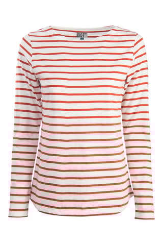 Camiseta - Blanco y rojo