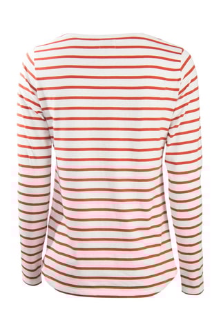 Camiseta - Blanco y rojo