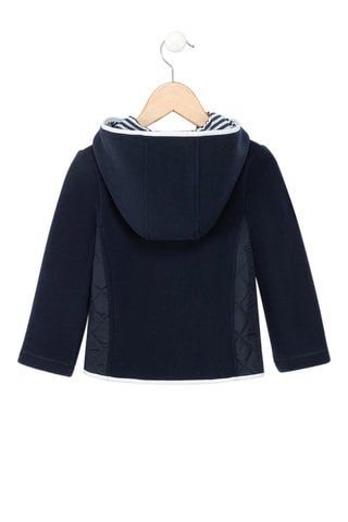 Chaqueta con capucha - Azul