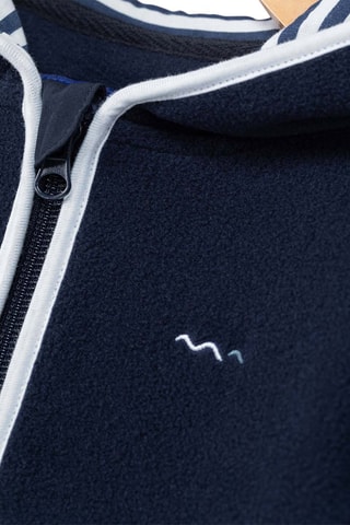 Chaqueta con capucha - Azul