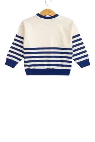 Sudadera y pantalón de chándal - Blanco y azul