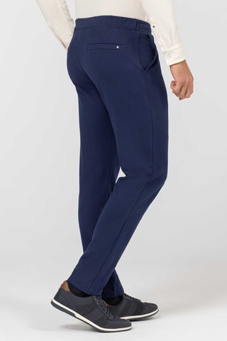 Pantalón - Blanco y azul