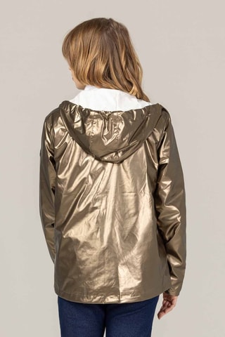 Cortavientos con capucha - Marrón