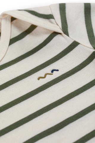 Camiseta Ecomixte - Blanco y verde