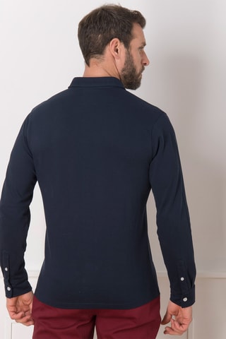 Camisa - Blanco y azul