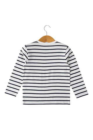 Camiseta - Blanco, negro y rojo