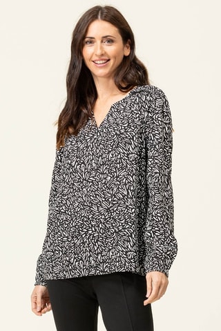 Blusa - Blanco y negro