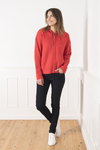 Sudadera con capucha - Naranja