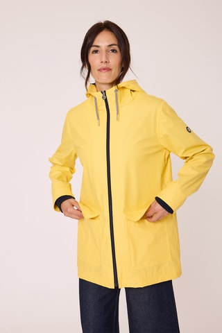 Impermeable con capucha - Amarillo