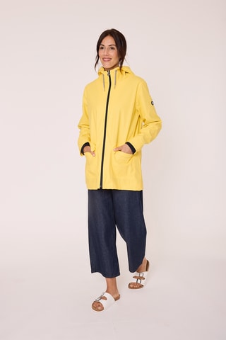 Impermeable con capucha - Amarillo