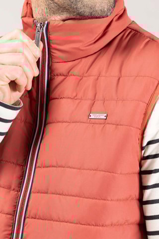 Chaleco - Azul y naranja