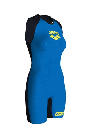 Maillot 1 pièce - Bleu électrique et anthracite