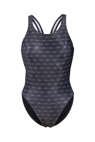 Maillot 1 pièce Tech AO - Noir