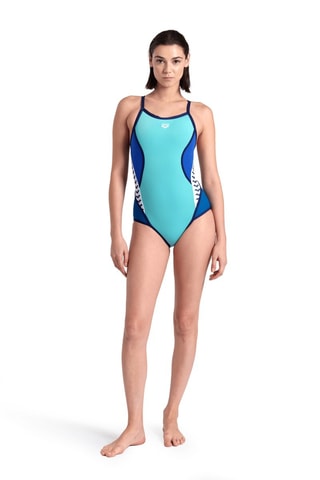 Maillot 1 pièce Icons - Turquoise