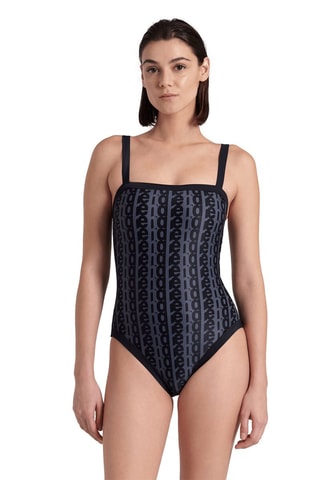 Maillot 1 pièce Monogram - Noir