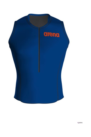 Débardeur de bain - Bleu et orange