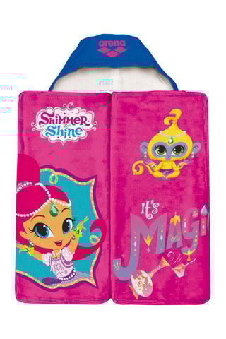 Poncho - Rose et bleu