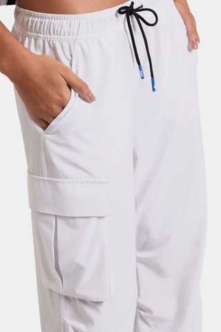 Pantalon cargo - Blanc