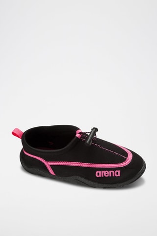 Slip-on - Noir et fuchsia