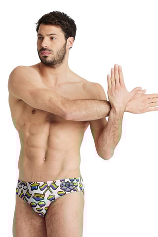 Slip de bain - Blanc