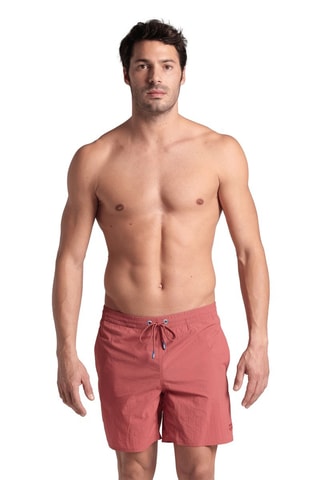 Short de bain Solid - Vieux rose