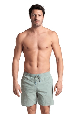 Short de bain Solid - Vert-gris