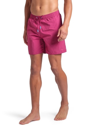 Short de bain Solid - Bordeaux