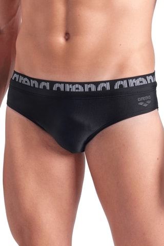 Slip de bain Elastic - Noir