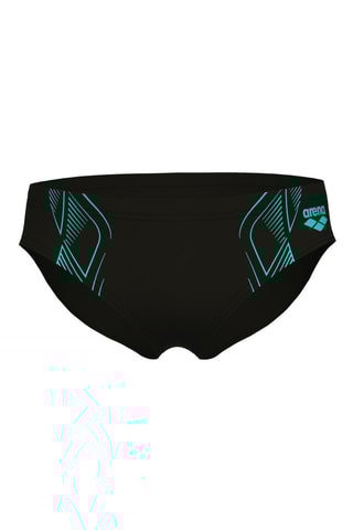 Slip de bain Reflecting - Noir