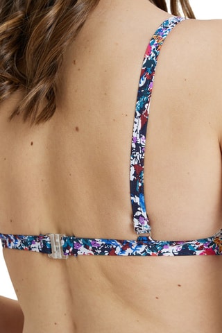 Maillot 2 pièces - Blanc et bleu marine