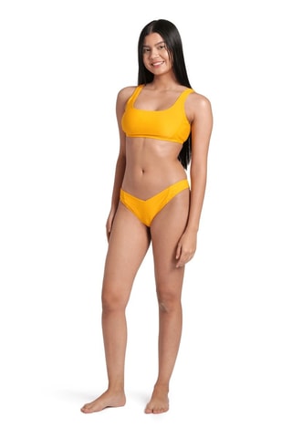 Maillot 2 pièces Team Stripe - Moutarde