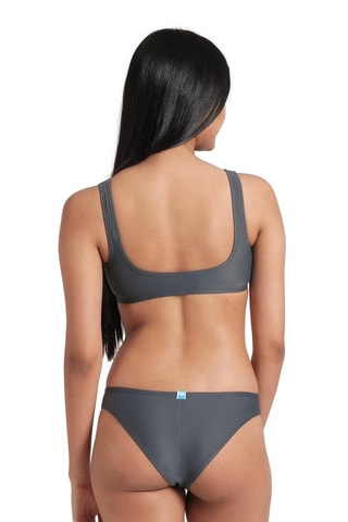 Maillot 2 pièces Team Stripe - Anthracite