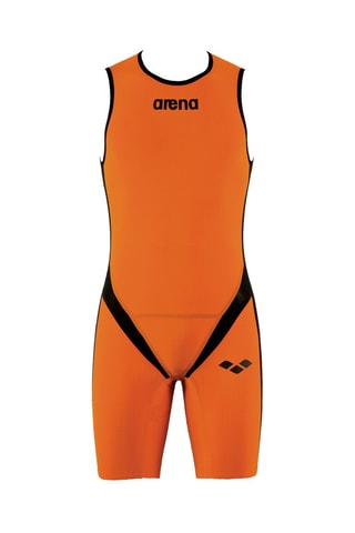 Combinaison de bain - Orange et noir