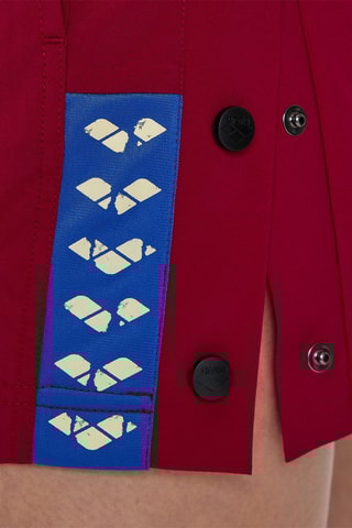 Salopette-short - Bordeaux