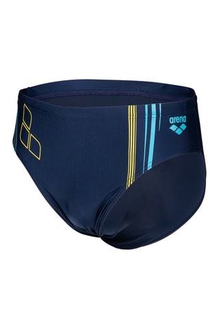 Slip de bain Graphic - Bleu marine
