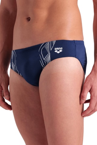 Slip de bain Reflecting - Bleu marine