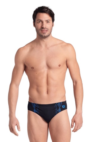 Slip de bain Reflecting - Noir